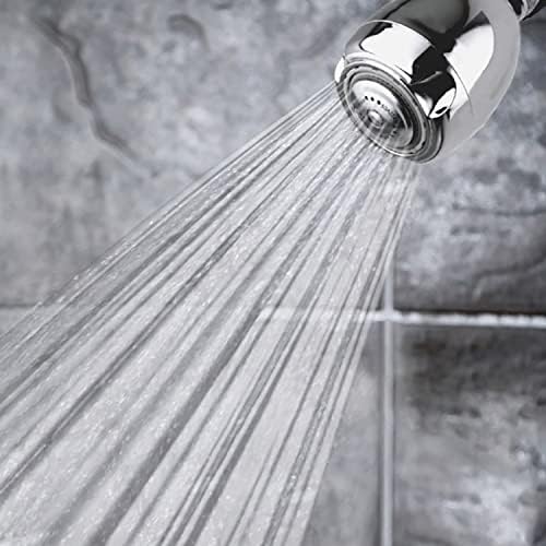 Niagara Conservation Earth Spa 3-Spray 1.25 GPM 2.7-in. ראש מקלחת קבוע מתכוונן בכרום, 1-חבילה N2912CH | מרסס ראש מקלחת אמבטיה עם טכנולוגיית פיצוי לחץ